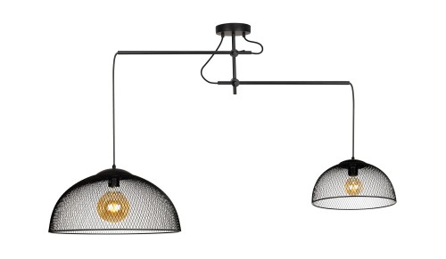 Lampa wisząca 2-punktowa nowoczesna CONCEPT czarny