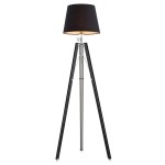 Lampa stojąca drewniana ASTER BLACK 3357 ARGON