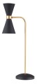 Lampa stołowa/biurkowa CORNET LED czarny/złoty