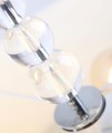 Lampa wisząca z abażurem glamour ELEGANCE 55 cm biały