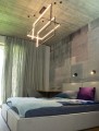 Lampa wisząca nowoczesna LED ściemnialana GEOMETRIC czarny