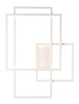 Kinkiet nowoczesny geometryczny LED GEOMETRIC biały