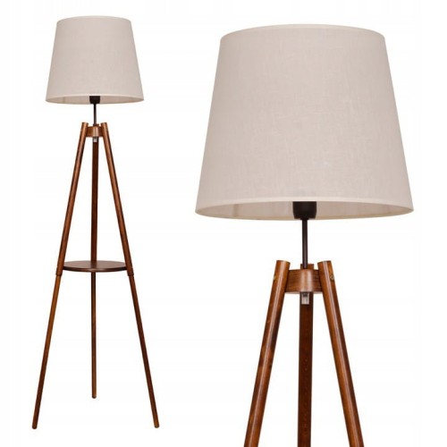 Lampa stojąca PODŁOGOWA ABAŻUR stożek #505 
