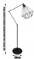 Lampa Stojąca LOFT DRUCIAK #309 