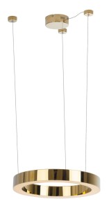 Lampa wisząca LED ściemnialna LUXURY 40 CM GOLD/złoty