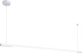 Lampa wisząca nowoczesna LED ORGANIC HORIZON 150CM biały