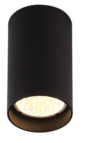 Lampa sufitowa punktowa PET ROUND NEW CZARNY