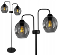 Lampa Podłogowa LOFT Szklane Klosze #591