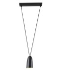 Lampa wisząca 1-punktowa SISTEMA I czarny