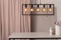 EDEN 5 lampa wisząca czarny/złoty