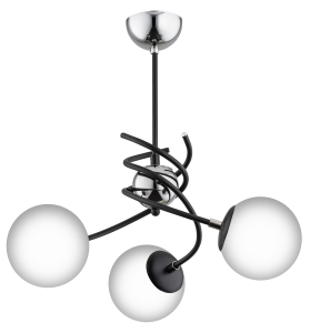 Lampa wisząca 3-punktowy SALSA CHROM