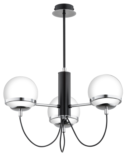 Lampa wisząca 3-punktowy AURON CHROM