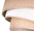 Lampa wisząca 2-punktowa z abażurami BOHO TRIO juta #1068