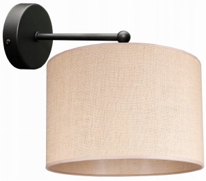 Kinkiet abażur BOHO natura JUTA #1049 