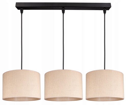 Lampa wisząca abażury BOHO natura JUTA #1044   