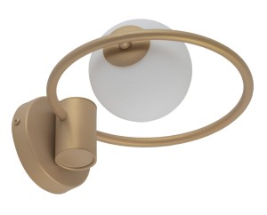 AQUA kinkiet złoty beż