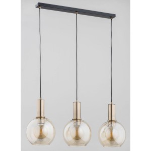 Lampa wisząca listwa 3-punktowa DARIN GOLD