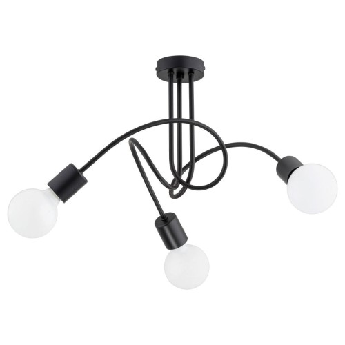 Lampa sufitowa 3-punktowy LUPO czarny