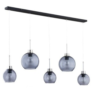 Lampa wisząca nowoczesna 5-punktowa NATALIA grafit