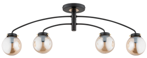 Lampa sufitowa 4-punktowa WIRAL czarny