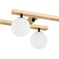 Złota lampa spot białe kulki FREEMONT GOLD 2544 ARGON 