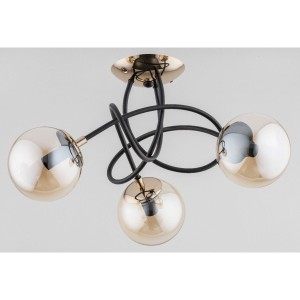 Lampa sufitowa nowoczesna 3-punktowa TIARA GOLD