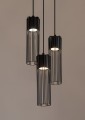 FOBIA 3 lampa wisząca koło czarny