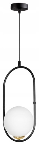 Lampa wisząca black gold MILO #1110