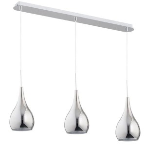 Lampa wisząca 3-punktowa SONIA chrom