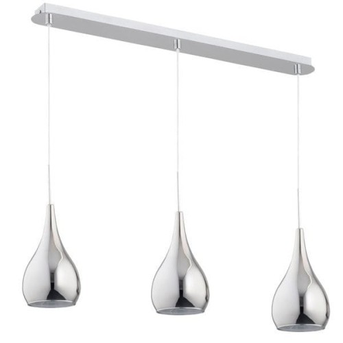 Lampa wisząca 3-punktowa SONIA chrom