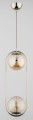 Lampa wisząca 2-punktowa OVAL DUAL GOLD