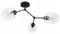 Lampa sufitowa czarna LOFT #694