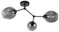 Lampa sufitowa czarna LOFT #694