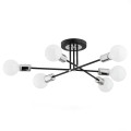 Lampa sufitowa 6-punktowa TOLEDO czarny/chrom