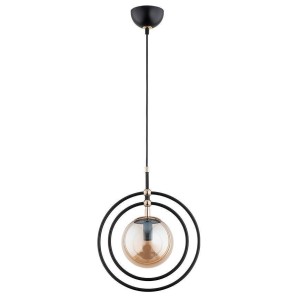 Lampa wisząca 1-punktowa MANDI black