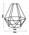 Lampa Sufitowa Druciak #422 