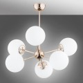 Lampa wisząca 6-punktowa SANDY GOLD WHITE