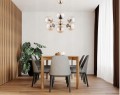 Lampa wisząca 6-punktowa SANDY GOLD