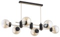 Lampa wisząca 6-punktowa SOLA BLACK GOLD