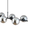 Lampa wisząca RORY 8 BLACK/GRAFIT