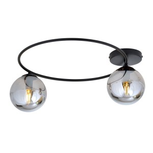 Lampa sufitowa SOPRA 2 BLACK/GRAFIT