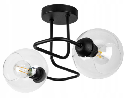 Lampa Nowoczesna Szklana Kula #409 