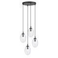 Lampa wisząca ASTRAL 4 BLACK/GRAFIT PREMIUM