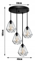 Lampa Wisząca Listwa LOFT Druciak #197 