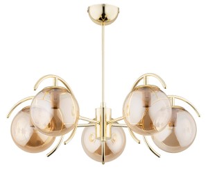 Lampa wisząca 5-punktowy EL Dorado GOLD ZŁOTO