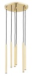 Lampa wisząca 6-punktowa Collet GOLD ZŁOTO