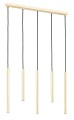 Lampa wisząca 5-punktowy Collet GOLD ZŁOTO
