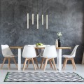 Lampa wisząca 5-punktowy Collet GOLD ZŁOTO
