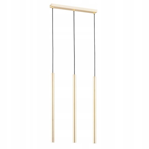 Lampa wisząca 3-punktowy Collet GOLD ZŁOTO