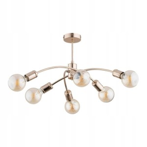 Lampa sufitowa RALPH ZŁOTO GOLD 63048 ALFA